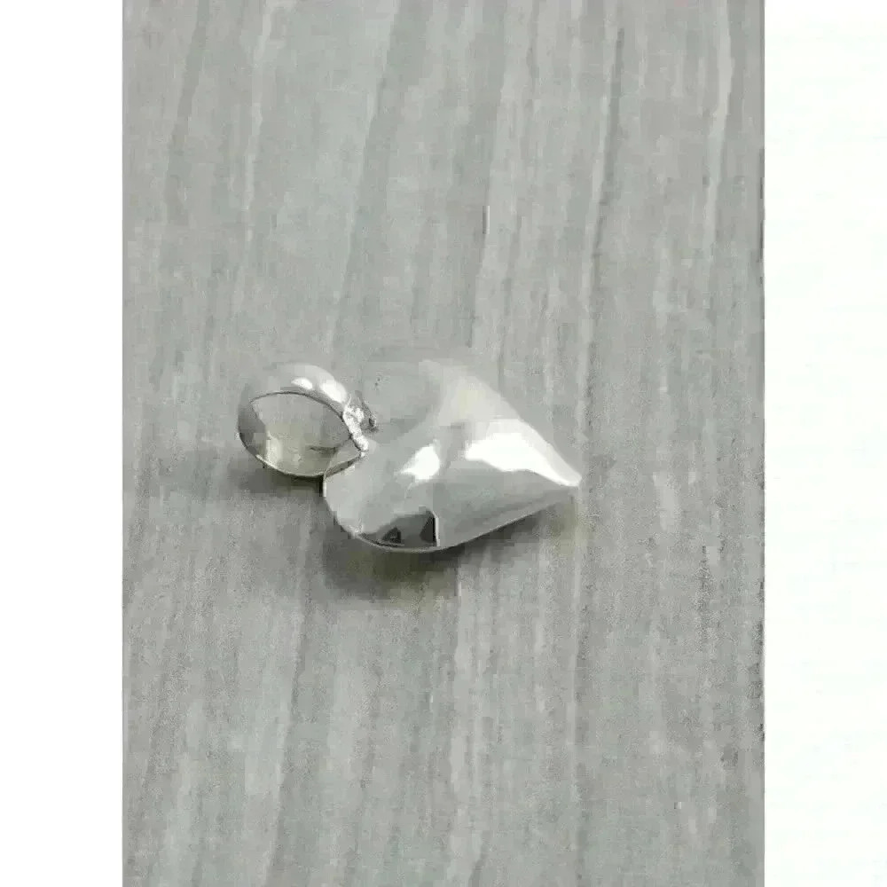 Kalibre Sterling Silver Puffed Heart Pendant - Picture 7 of 9